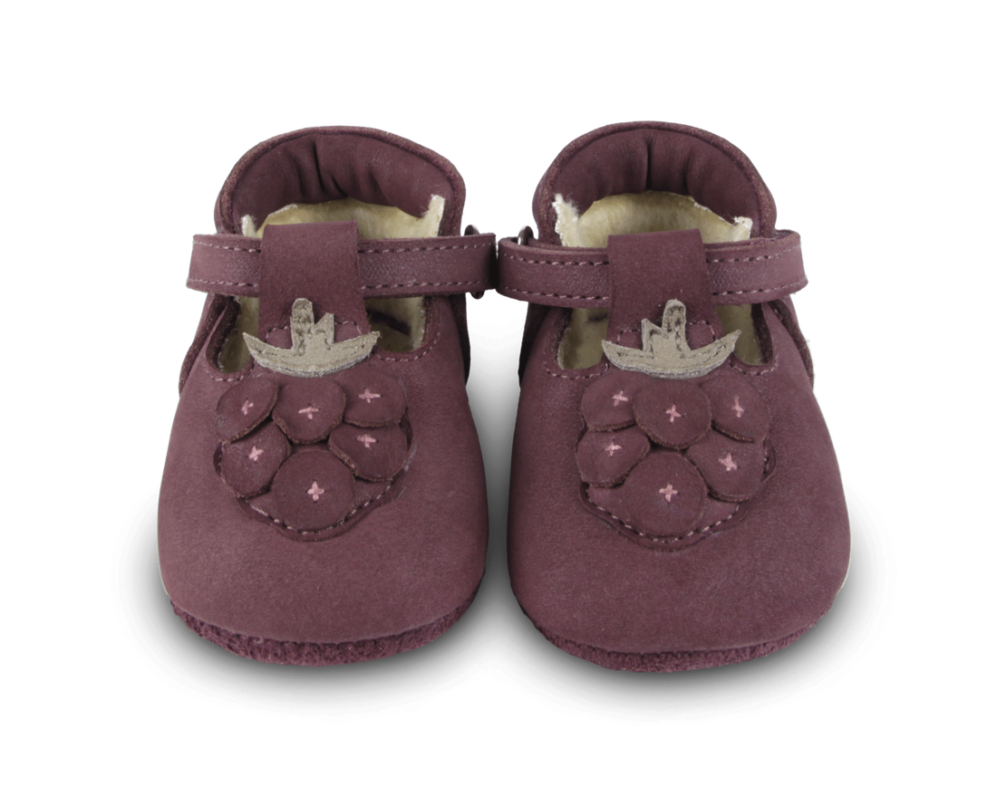 Carlie | Raspberry | Berry Red Nubuck