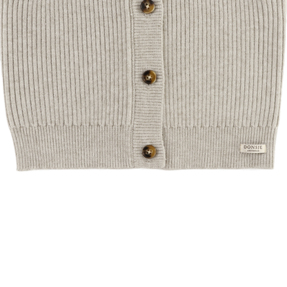 Tjitske Vest | White Sand Melange