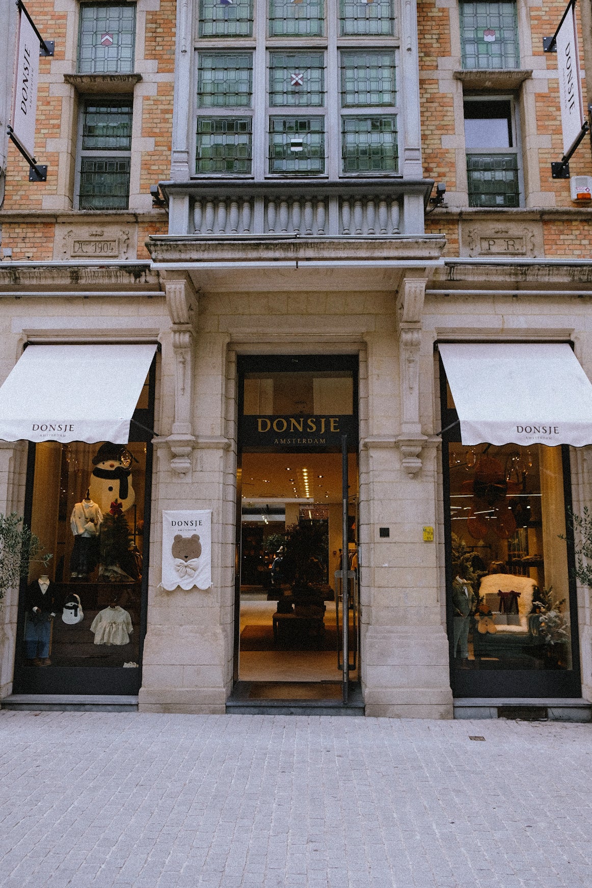 Josy Special Hair Tie | Raccoon | Ivory Classic Leather – Donsje