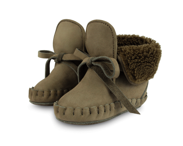 Jaya Booties | Stone Nubuck