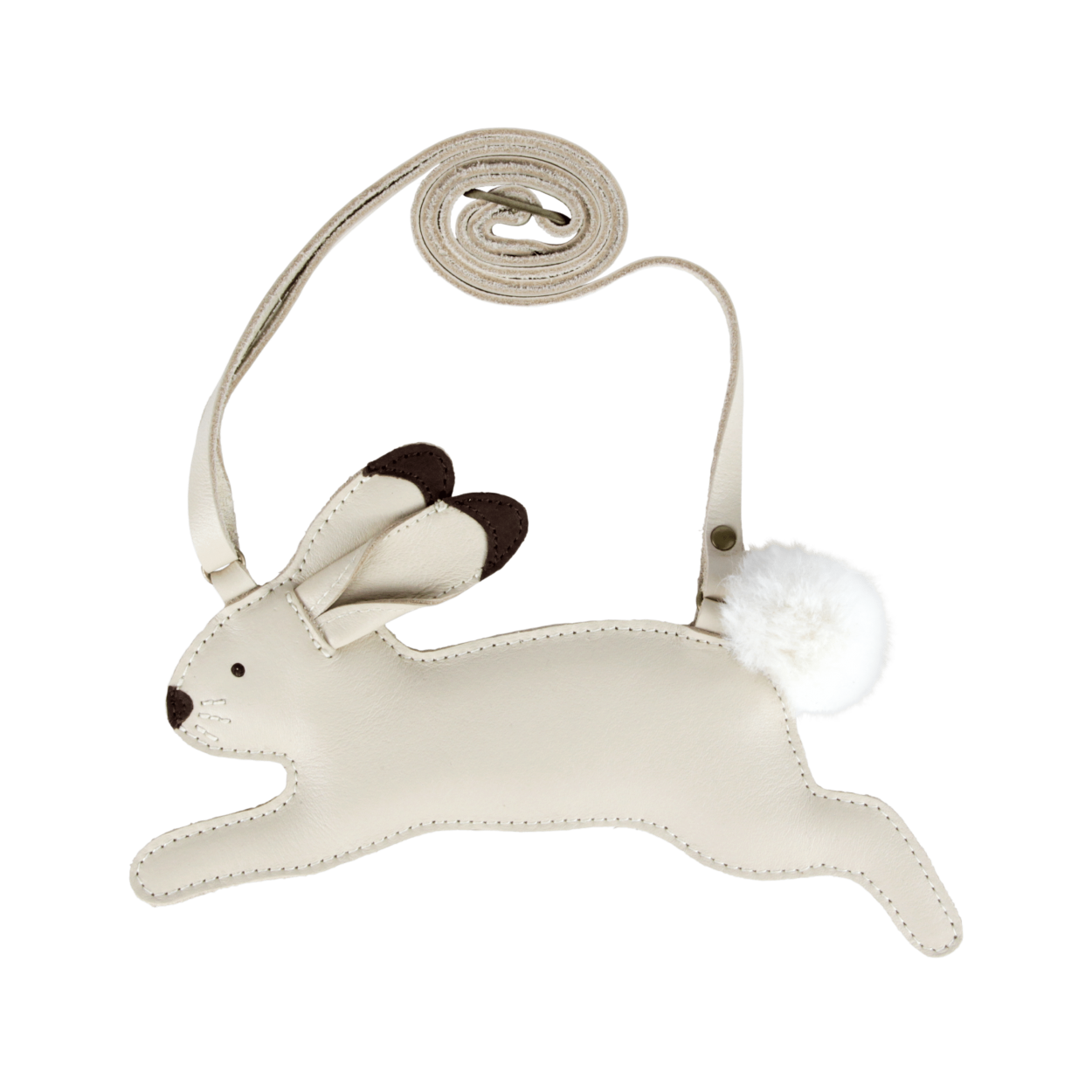 Jimp Purse | Arctic Hare | Cream Leather – Donsje Amsterdam