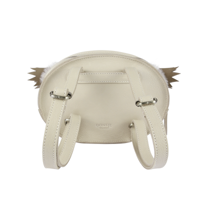 Kapi Exclusive Backpack | Owl | Ivory Classic Leather