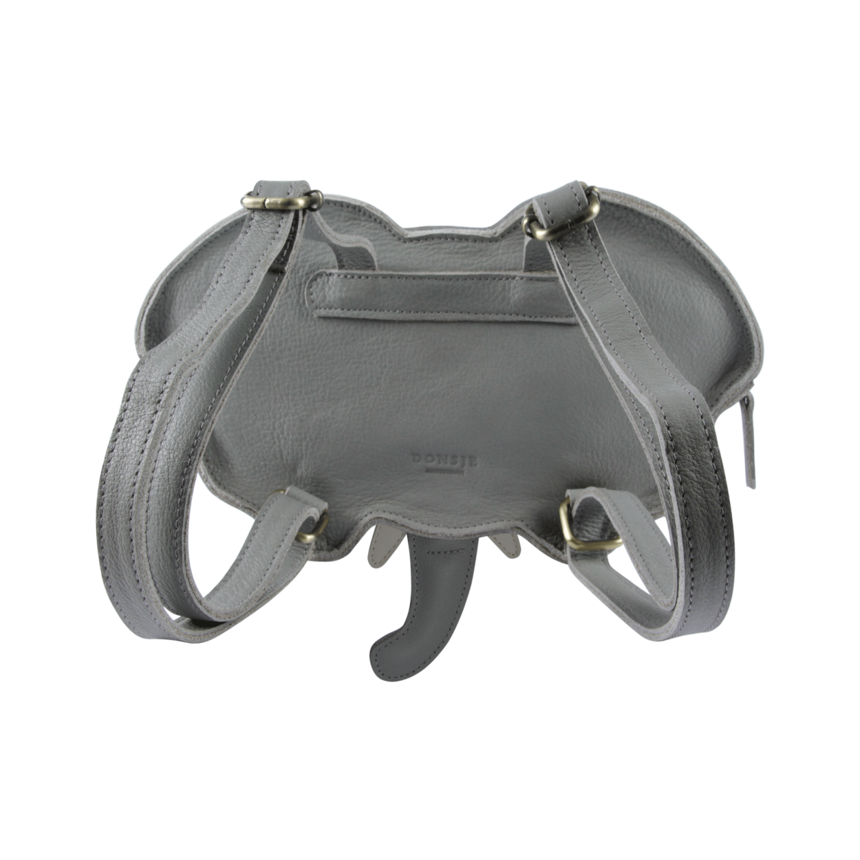 Kapi Special Backpack | Elephant | Elephant Grey Leather – Donsje Amsterdam