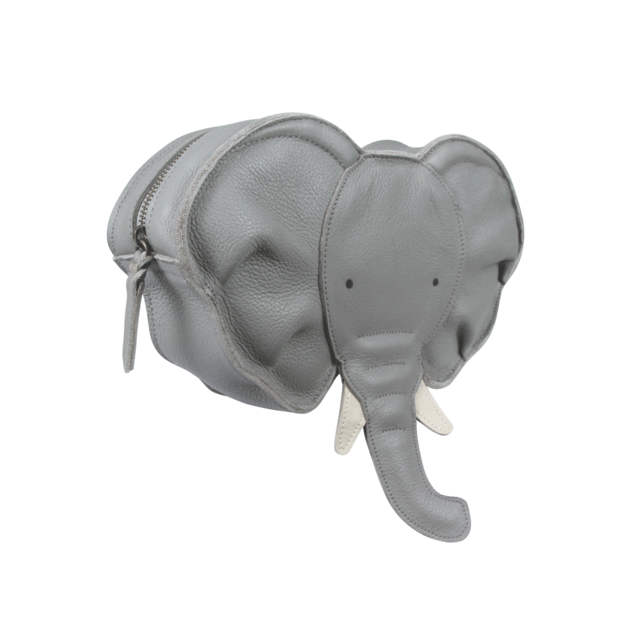 Kapi Special Backpack | Elephant | Elephant Grey Leather – Donsje Amsterdam