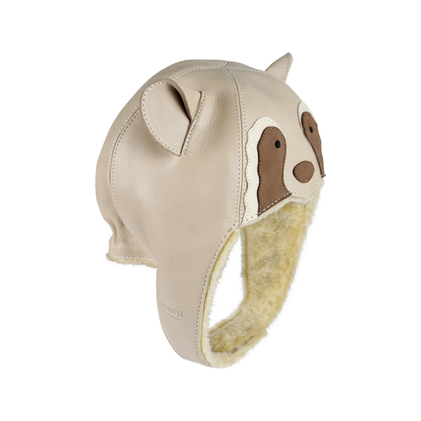 Kapi Special Hat | Raccoon | Ivory Classic Leather