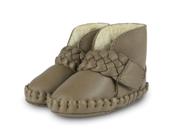 Mace Booties | Army Leather