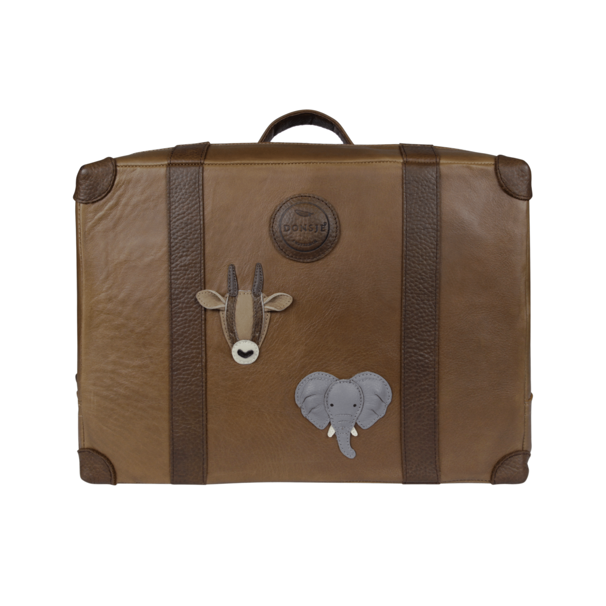 Travis Travel Backpack | Savanne | Cognac Classic Leather