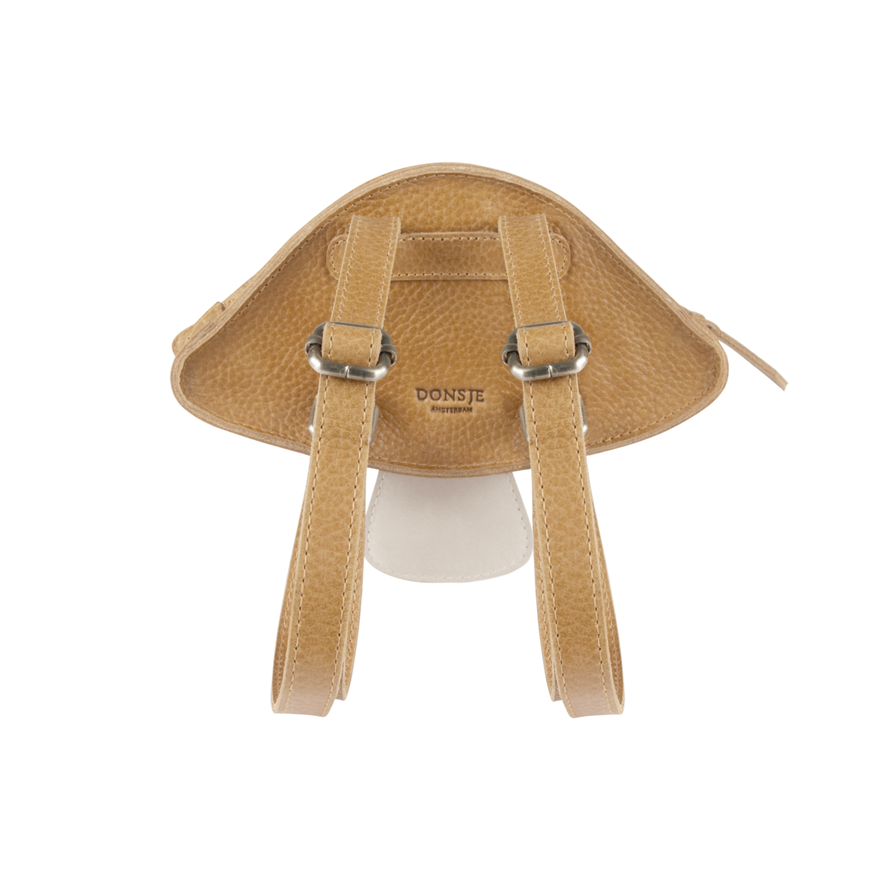 Tum Backpack | Mushroom | Toast Grain Leather